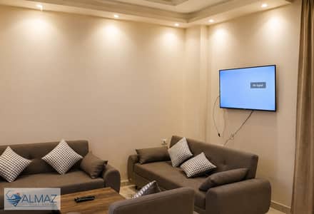 شقه مفروشه للايجار في الاندلس1 سكن راقي بموقع مميز في قلب التجمع الخامس قرب التسعين الجنوبي و بالقرب من النوادي الكبرى والجامعه الامريكيه وجميع الخدما
