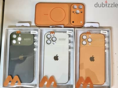 4 جربات ايفون 13 برو ماكس جداد ماركة auto case