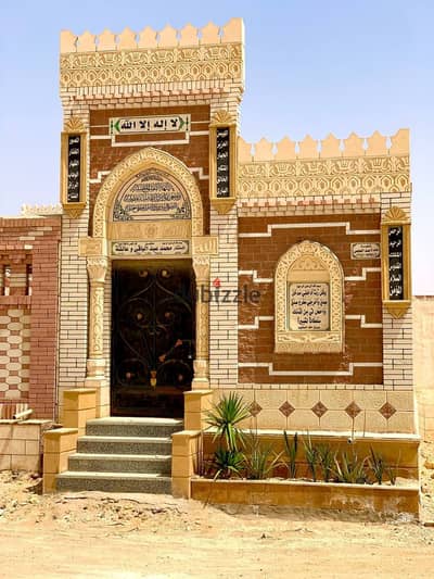 مدفن جاهز للبيع بمساحه 40م في مقابر القاهرة الجديده اول ط السخنه مرخص ومتشطب تشطيب سوبر لوكس