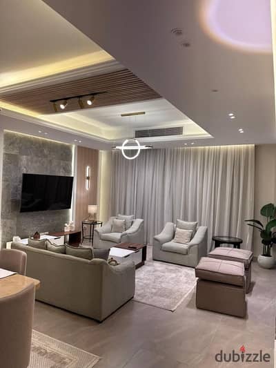 للبيع I-Villa  مفروشة بالكامل في كمبوند جرين 5 – مباني إدريس