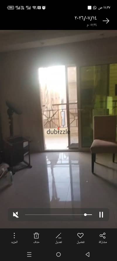 شقة للايجار فاضي في الشيخ زايد الحي 8