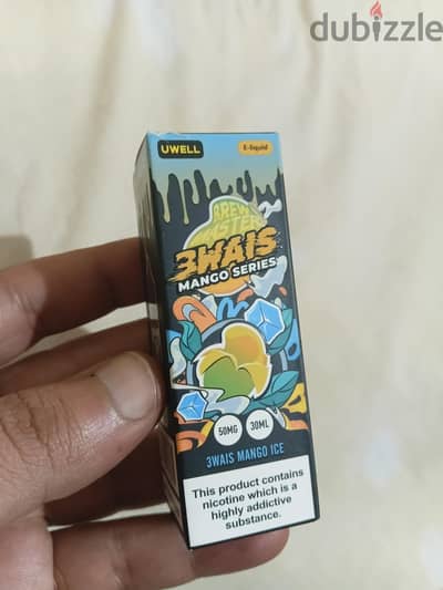 uwell e-liquid premium mango ice salt 50