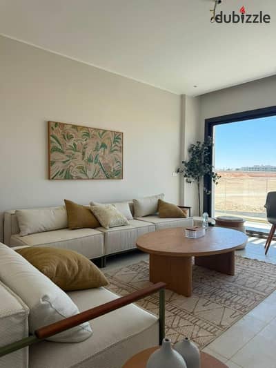 A finished chalet for sale in Silver Sands, Sidi Heneish with a stunning view of the sea
