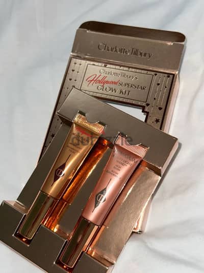 Charlotte tilbury set ( blush and highlighter)