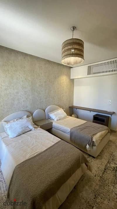 fully finished chalet  for sale in a prime location in Ras El Hekma directly on the lagoon.