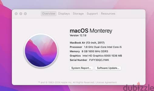 MacBook Air 13" 2017