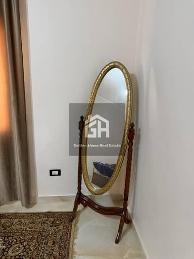 Furnished apartment for rent in Phase 2 of El Khamayel compound, Sheikh Zayed, opposite Palm Hills. The apartment is 170 square meters.