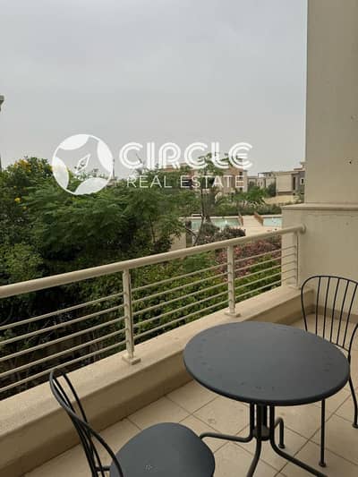 Fully Furnished Twin House for Rent in Cairo Festival City (CFC) with Lush Private Garden