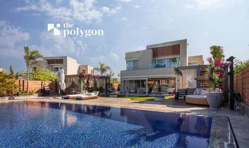 شاليه للبيع تشطيب كامل 120 متر غرفتين و3 حمامات في هاسيندا باي Hacienda Bay