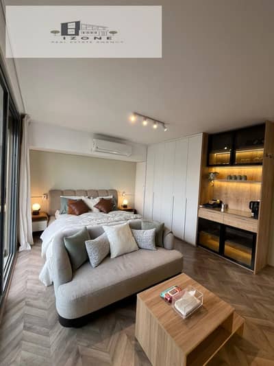 أفضل سعر ستوديو مفروش للإيجار في سوديك فيليت V Residence القاهرة الجديدة New Cairo 40 متر برووف 70 متر