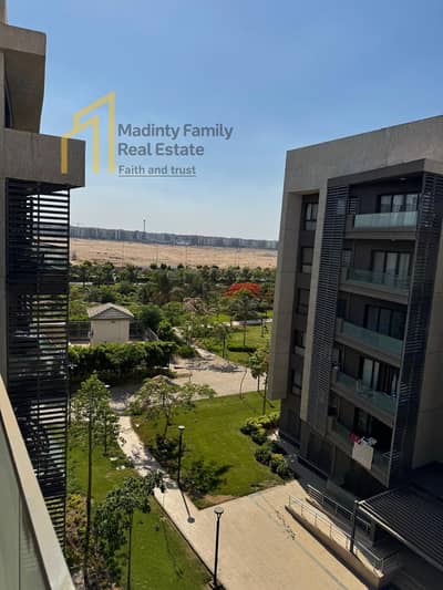 Apartment for rent in Madinaty, first occupancy, area 137m B15, garden view