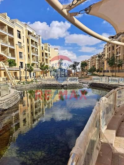 Bahary apartment ready to move with club view for resale in Sarai Compound  next Madinaty