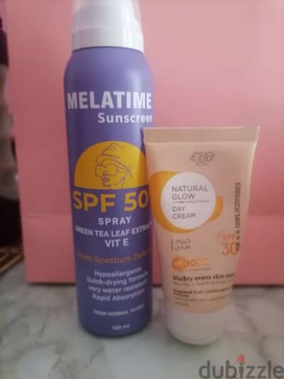 sunscreen & Eva day cream