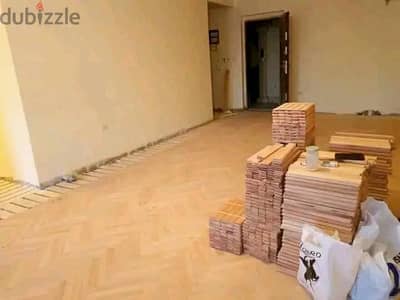 نجار باركيه خشب طبيعي فقط