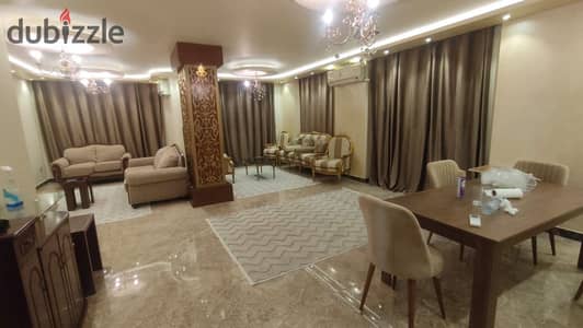 For rent furnished in Smoha, Golden Square, 220m, fully air-conditioned