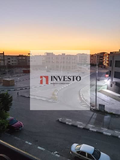  191 sqm apartment for sale in Nozhat El Obour, front of Alpha School, 3rd floor, North-facing, Super Lux finish, 3 bedrooms (1 master), 2 bathrooms, porcelain floors, gypsum board, gas, water & electricity meters.