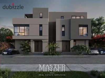 Town house with installments till 2031 in The Valleys in Mostakbal City by Hassan Allam