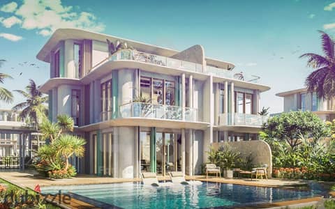 twin house للبيع 220 م ( مارسيليا بيتش 5 ) الساحل الشمالى