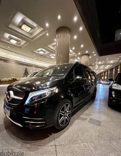V Class للايجار بالسائق