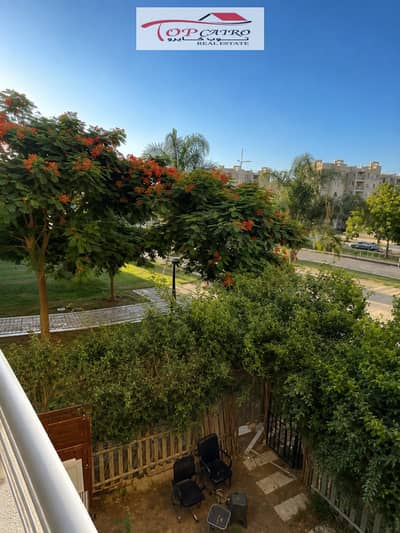 Distinct apartment for sale in Madinty at B6 in an excellent location next to services and near the movement and the South Park with a garden view and street.