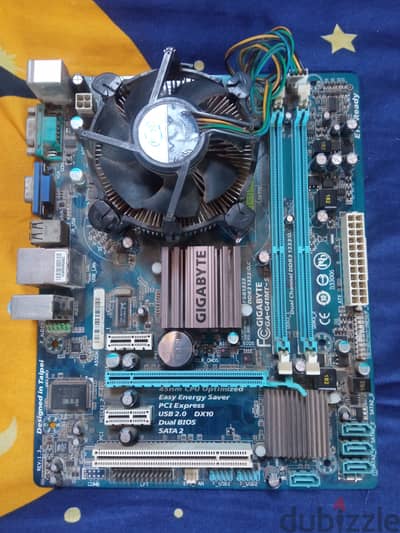 Motherboard G41 + Processor pentium