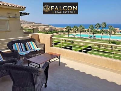 شاليه غرفتين للبيع فى قريه تلال العين السخنه sea view لوكيشن مميز بالقرب من بلو بلو وبورتو السخنه بالتقسيط على 10 سنين
