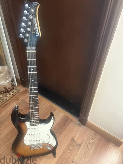 Silvertone electric guitar