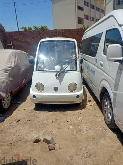 للبيع عربيه جولف كهرباء ماركه مارشيل