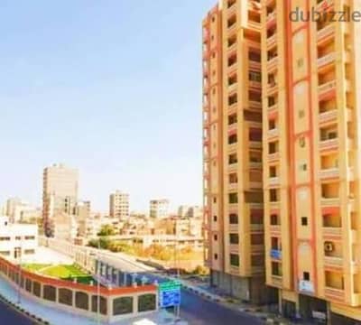 شقة للايجار بكومباوند شباب الرمل بالاسكندرية