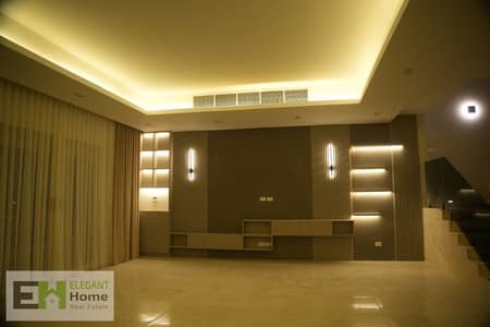 Villa for rent in CFC furnished or semi