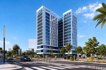 وحدة إدارية للبيع من المالك بمشروع Q East Tower – القاهرة الجديدة .