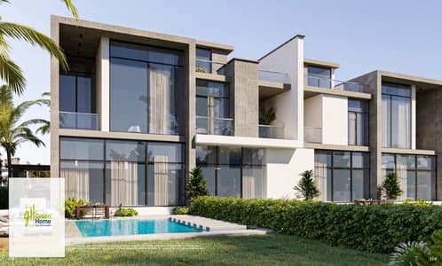 Very Prime Location Twin House for Sale in Saada New Cairo Greenery & Lagoon View