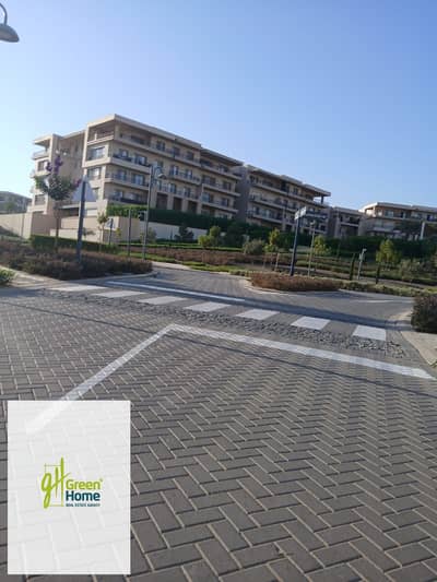 شقة بجاردن متشطبة بالمطبخ والتكييفات والدريسينج للبيع في أب تاون كايرو إعمار Uptown Cairo Emaar