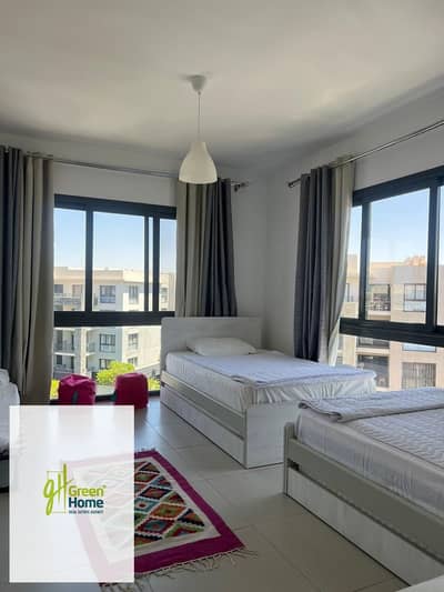 شقة جاهزةللاستلام الفوري مفروشة للبيع في مراسي الساحل الشمالي إعمار  Marassi North Coast Emaar