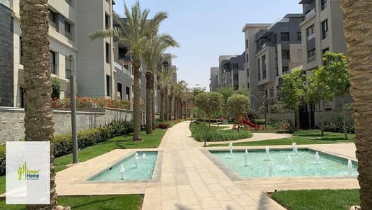 بتشطيب كامل دوبلكس 230م بجاردن 54م  للبيع في تريو جاردنز القاهرة الجديدة Trio Gardens New Cairo