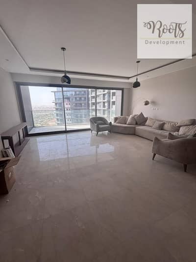 للإيجار شقة بموقع مميز متشطبه بالتكييفات والمطبخ، في كمبوند زد ويست، الشيخ زايد.  For Rent Apartment ,With AC/S and Kitchen,Zad West, Sheikh Zayed.