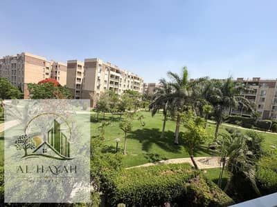 Apartment 96 meters on a wide garden for sale in cash in Madinaty Phase B7, ultra-super lux finishing, first occupancy with imported materials next to services and the mosque.