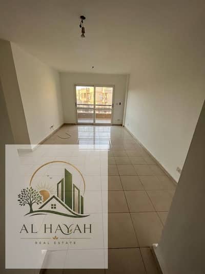 103 meter apartment for rent legally in Madinaty in phase B6, wide garden view, distinguished location in front of Espain and close to phase services