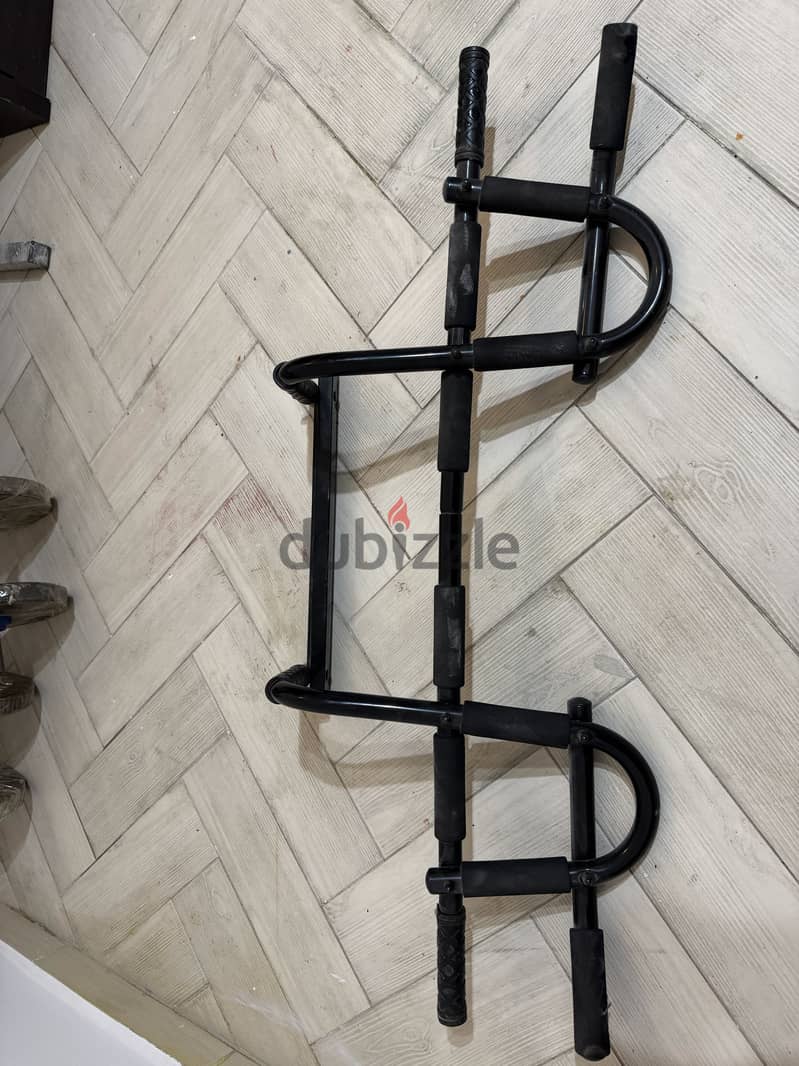 Gym Dumbbells and Bench 1