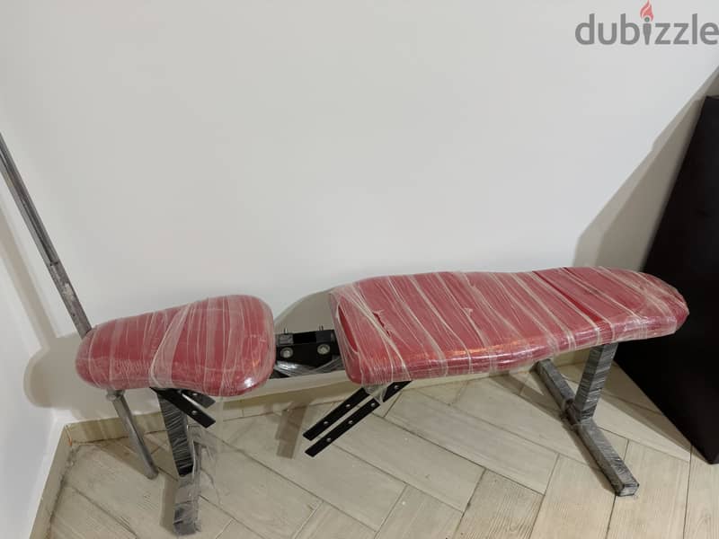 Gym Dumbbells and Bench 5