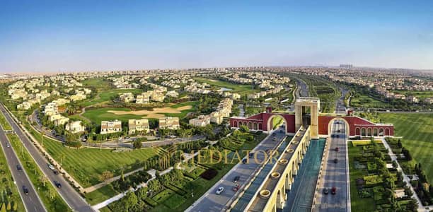 شقة ٣ غرف و٢ حمام متشطبة في مدينتي من مجموعة طلعت مصطفي علي حديقة واسعة
