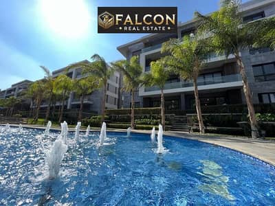 READY TO MOVE NOW at cash price of a 3-bedroom apartment, ground floor with garden, ready for living and inspection in New Cairo