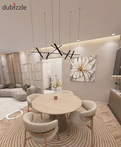 Fully finished apartment with a maritime (Bahary) view for sale, directly on the Middle Ring Road in the Fifth Settlement (6th District)