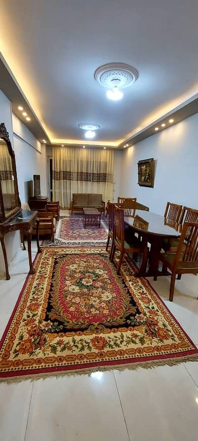 شقة مفروشة للإيجار في سيدي بشر قبلي – شارع 30 متفرع من شارع القاهرة – 120م²