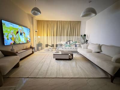 Furnished apartment for rent in one of the most prestigious phases of Madinaty, 135 sq m, B15, excellent architectural design, first occupancy, privat
