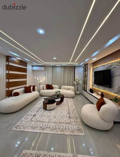 شقة مفروشه فندقه للايجار اليومي بعباس العقاد 220 م