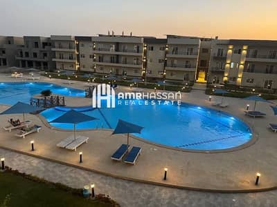 شاليه مفروش في سهل حشيش بفيو حمام السباحة