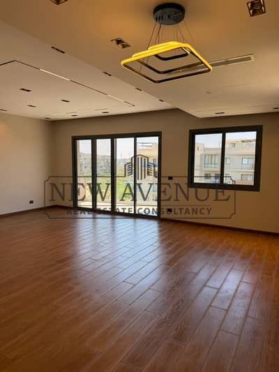 Fully Finished Apartment For Rent With Acs and Fully Kitchen Equipped First Use  in V Residence New Cairo With Prime View Overlooking Wide Gardens