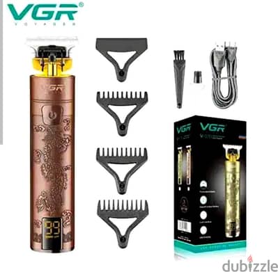 ماكينة حلاقة VGR جديدة زيرو بالكرتونة وكل مشتملاتها لم تستخدم نهائياً
