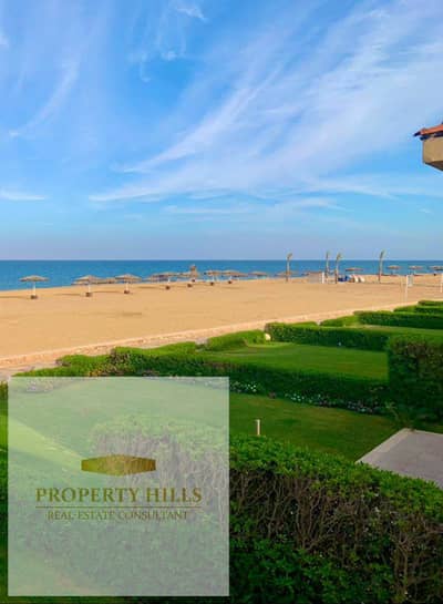 At the lowest price, a double-view villa by the sea with a swimming pool, finished, for sale in the best location in Ain Sokhna, in Hills - Ain Sokhna